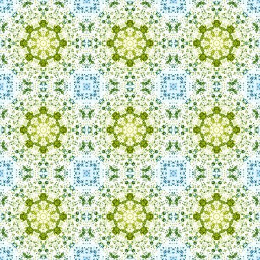 Kusursuz desen. Baskı ve dekorasyon için geometrik desen. Kaleydoskop dokusu