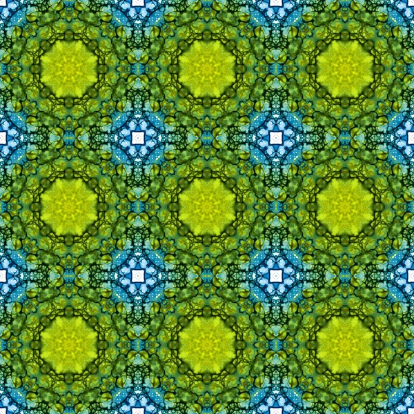 Seamless Pattern Geometric Pattern Printing Decoration Kaleidoscope Texture — Zdjęcie stockowe