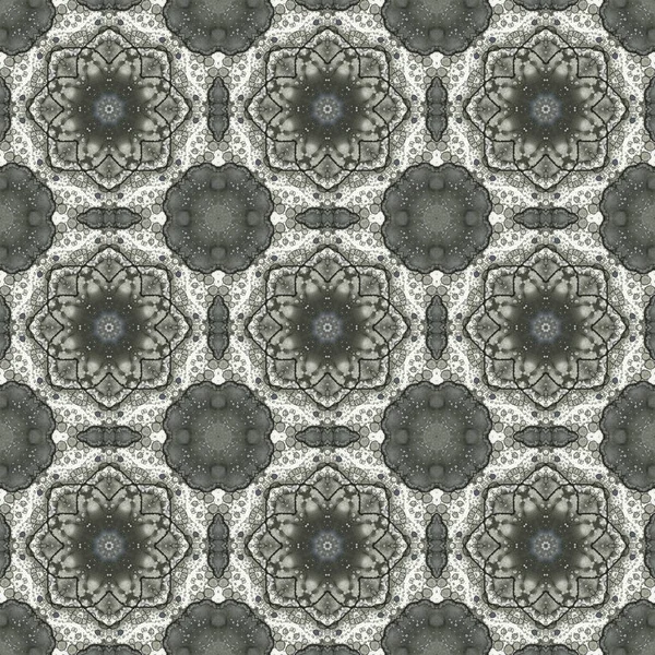 Seamless Pattern Geometric Pattern Printing Decoration Kaleidoscope Texture —  Fotos de Stock