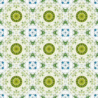 Kusursuz desen. Baskı ve dekorasyon için geometrik desen. Kaleydoskop dokusu