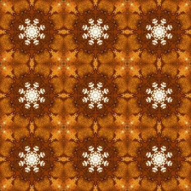 Kusursuz desen. Baskı ve dekorasyon için geometrik desen. Kaleydoskop dokusu