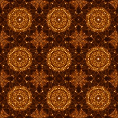 Kusursuz desen. Baskı ve dekorasyon için geometrik desen. Kaleydoskop dokusu