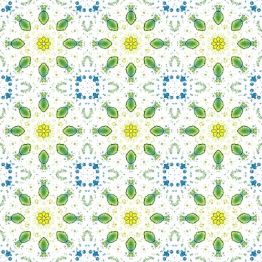 Kusursuz desen. Baskı ve dekorasyon için geometrik desen. Kaleydoskop dokusu