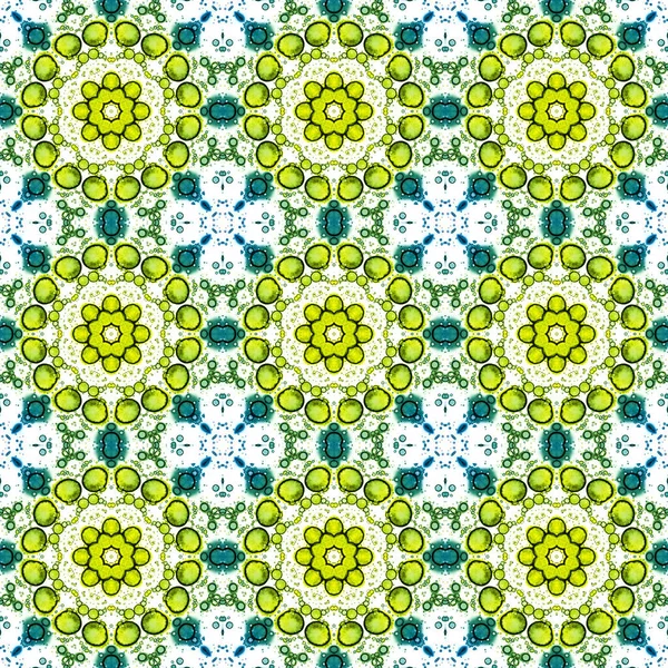 Kusursuz desen. Baskı ve dekorasyon için geometrik desen. Kaleydoskop dokusu