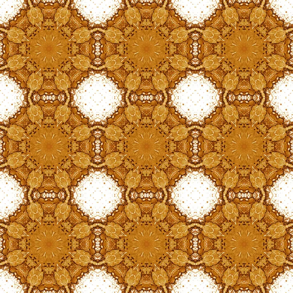 Seamless Pattern Geometric Pattern Printing Decoration Kaleidoscope Texture — Stock fotografie