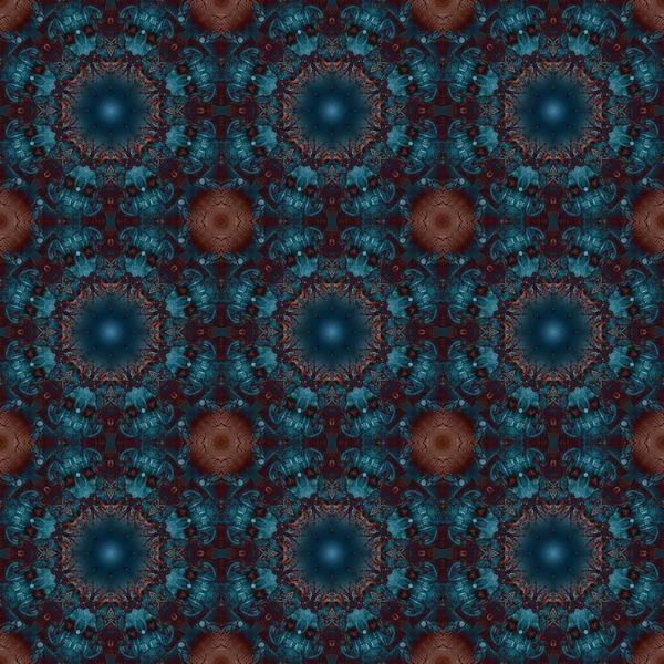 Seamless Pattern Geometric Pattern Printing Decoration Kaleidoscope Texture — Zdjęcie stockowe