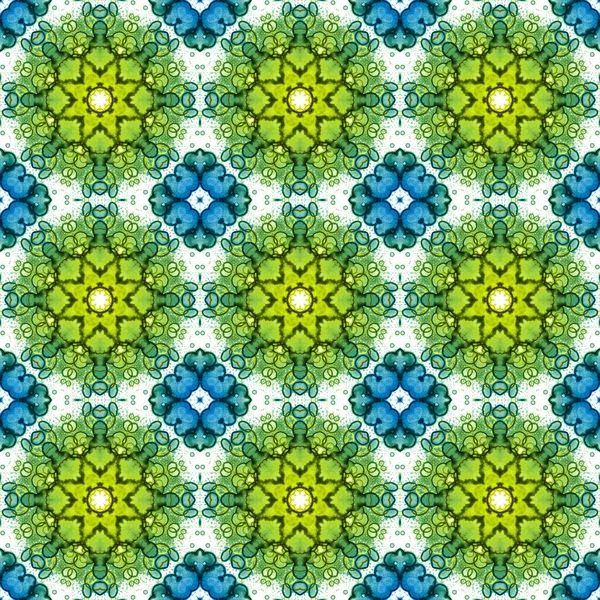 Seamless Pattern Geometric Pattern Printing Decoration Kaleidoscope Texture — Zdjęcie stockowe