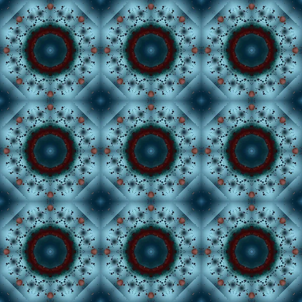Seamless Pattern Geometric Pattern Printing Decoration Kaleidoscope Texture — Stock Fotó