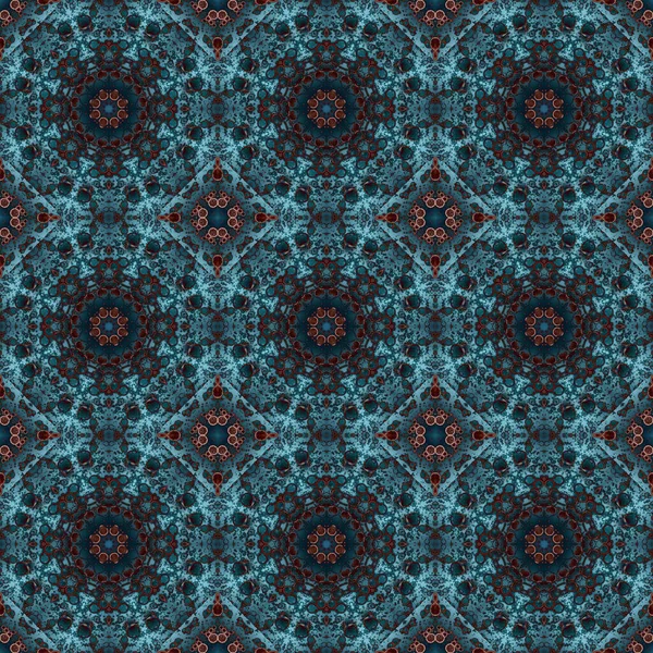 Seamless Pattern Geometric Pattern Printing Decoration Kaleidoscope Texture — Zdjęcie stockowe