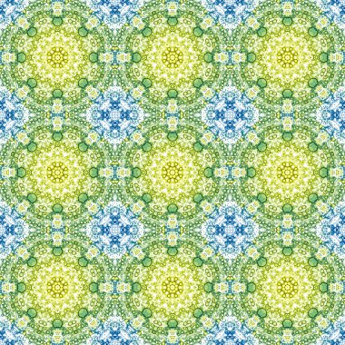 Kusursuz desen. Baskı ve dekorasyon için geometrik desen. Kaleydoskop dokusu