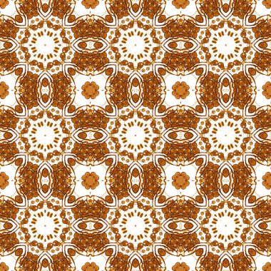 Kusursuz desen. Baskı ve dekorasyon için geometrik desen. Kaleydoskop dokusu