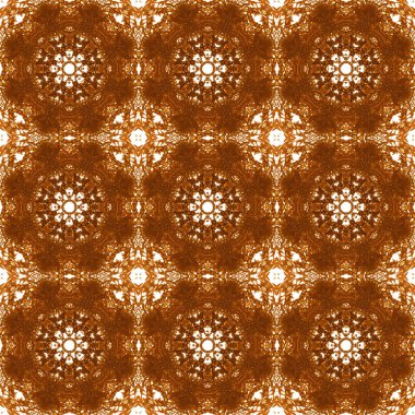 Kusursuz desen. Baskı ve dekorasyon için geometrik desen. Kaleydoskop dokusu