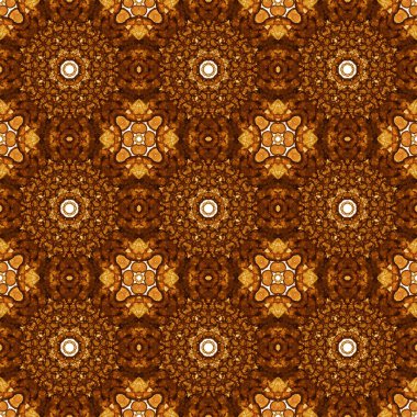 Kusursuz desen. Baskı ve dekorasyon için geometrik desen. Kaleydoskop dokusu