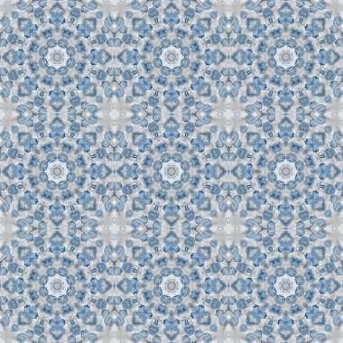 Kusursuz desen. Baskı ve dekorasyon için geometrik desen. Kaleydoskop dokusu