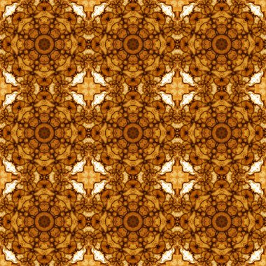 Seamless pattern. Geometric pattern for printing and decoration. Kaleidoscope texture