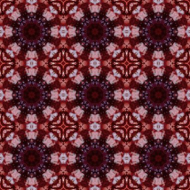 Kusursuz desen. Baskı ve dekorasyon için geometrik desen. Kaleydoskop dokusu