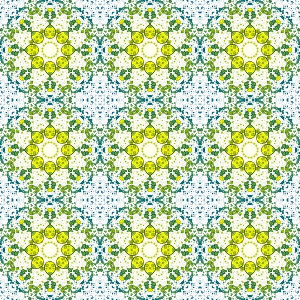 Seamless Pattern Geometric Pattern Printing Decoration Kaleidoscope Texture — Stockfoto