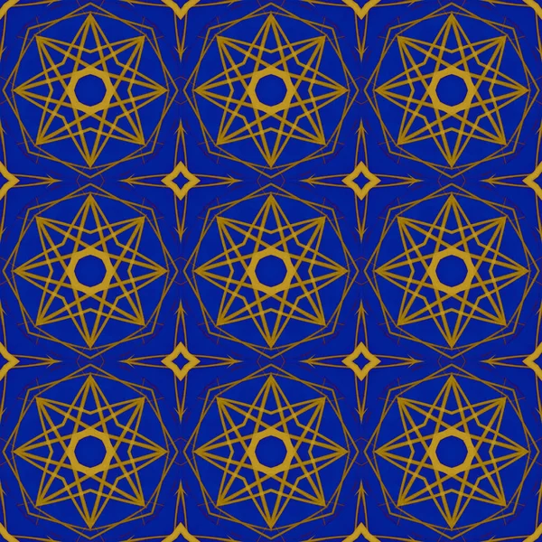 Naadloos Patroon Geometrische Patroon Voor Afdrukken Decoratie Kaleidoscoop Textuur — Stockfoto