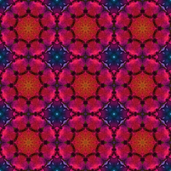 Seamless Pattern Geometric Pattern Printing Decoration Kaleidoscope Texture — Stockfoto