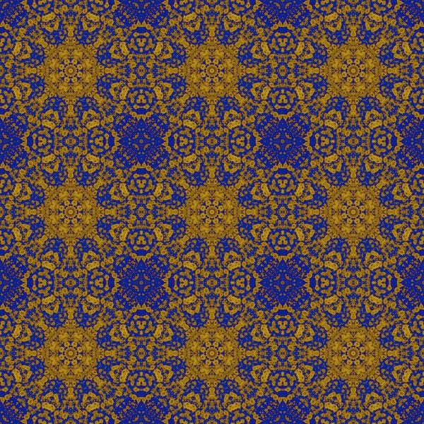 Seamless Pattern Geometric Pattern Printing Decoration Kaleidoscope Texture — ストック写真