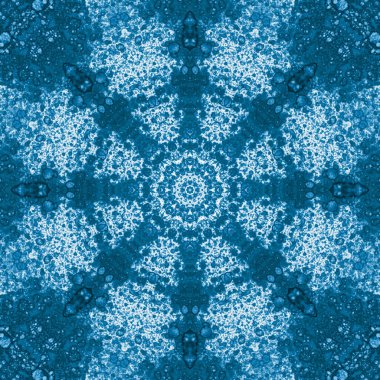 Kusursuz geometrik desen. Güzel bir doku ve arka plan. Mavi gökyüzü.