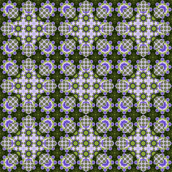 Seamless pattern. Small pattern of geometric flowers. Patterns for fabric and clothing