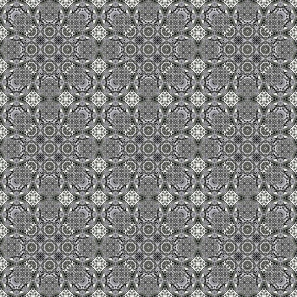 Seamless Pattern Small Pattern Geometric Flowers Patterns Fabric Clothing — Photo