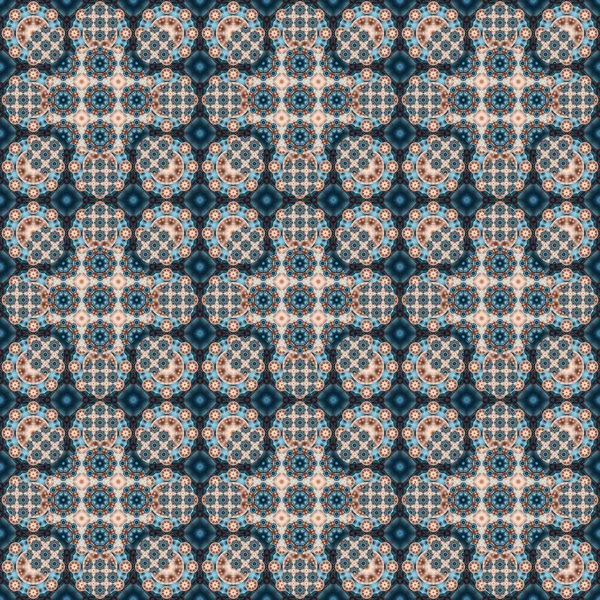 Seamless Pattern Small Pattern Geometric Flowers Patterns Fabric Clothing —  Fotos de Stock