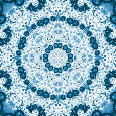 Kusursuz geometrik desen. Güzel bir doku ve arka plan. Mavi gökyüzü.