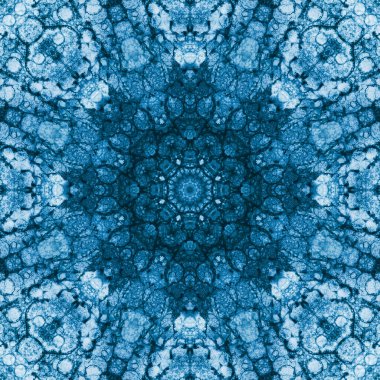 Kusursuz geometrik desen. Güzel bir doku ve arka plan. Mavi gökyüzü.