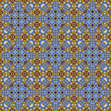 Seamless pattern. Small pattern of geometric flowers. Patterns for fabric and clothing