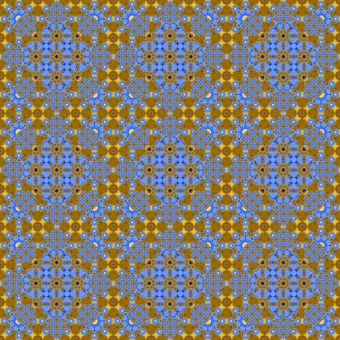 Kusursuz desen. Geometrik çiçeklerin küçük deseni. Kumaş ve giysi desenleri