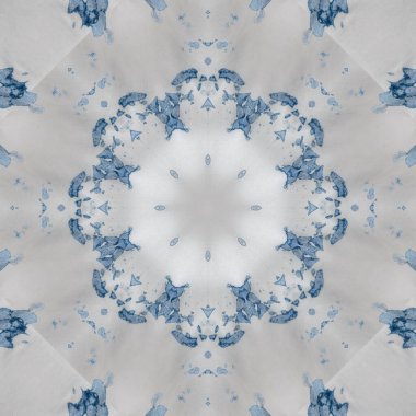 Kusursuz geometrik desen. Güzel bir doku ve arka plan. Mavi gökyüzü.