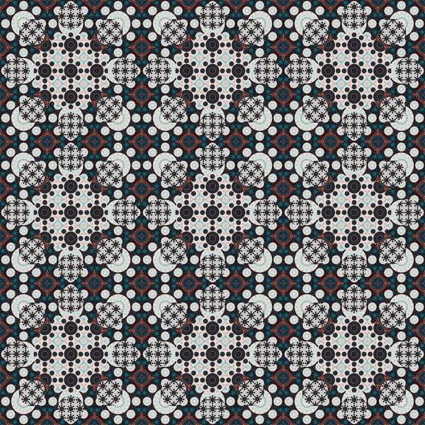 Seamless Pattern Small Pattern Geometric Flowers Patterns Fabric Clothing — Stockfoto