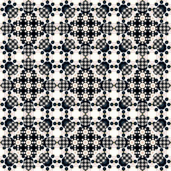 Seamless Pattern Small Pattern Geometric Flowers Patterns Fabric Clothing — Stockfoto