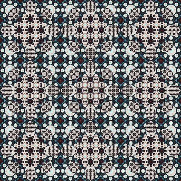 Seamless Pattern Small Pattern Geometric Flowers Patterns Fabric Clothing — Stockfoto