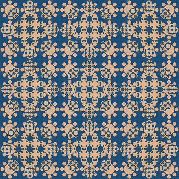 Бесшовный Шаблон Небольшой Узор Геометрических Цветов Шаблоны Ткани Одежды — стоковое фото