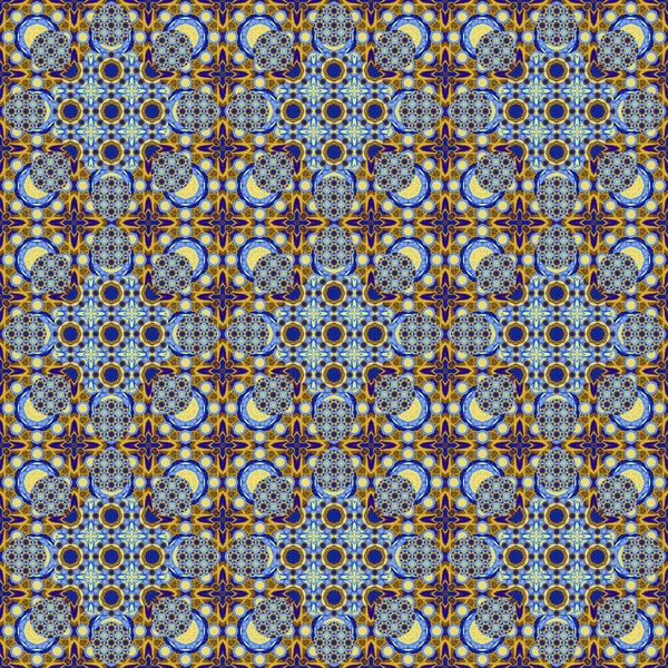 Kusursuz desen. Geometrik çiçeklerin küçük deseni. Kumaş ve giysi desenleri