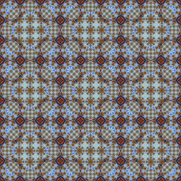 Seamless pattern. Small pattern of geometric flowers. Patterns for fabric and clothing