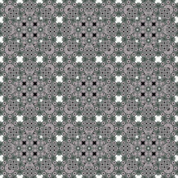 Seamless Pattern Small Pattern Geometric Flowers Patterns Fabric Clothing — Stockfoto