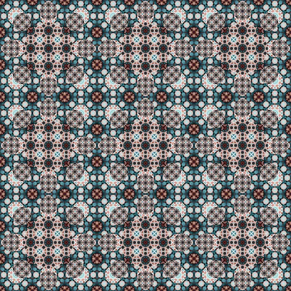 Seamless pattern. Small pattern of geometric flowers. Patterns for fabric and clothing