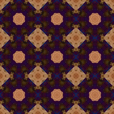 Kusursuz desen. Baskı ve dekorasyon için geometrik desen. Kaleydoskop dokusu