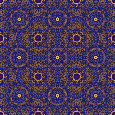 Kusursuz desen. Baskı ve dekorasyon için geometrik desen. Kaleydoskop dokusu