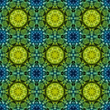 Kusursuz desen. Baskı ve dekorasyon için geometrik desen. Kaleydoskop dokusu