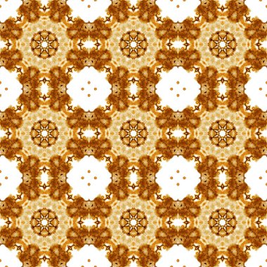 Kusursuz desen. Baskı ve dekorasyon için geometrik desen. Kaleydoskop dokusu