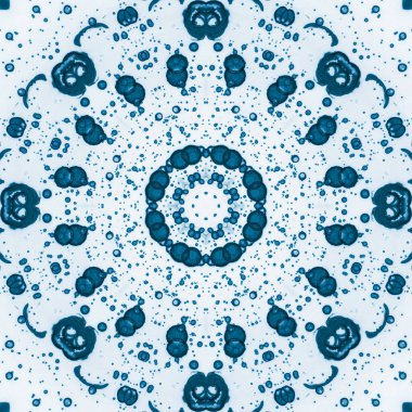 Kusursuz geometrik desen. Güzel bir doku ve arka plan. Mavi gökyüzü.