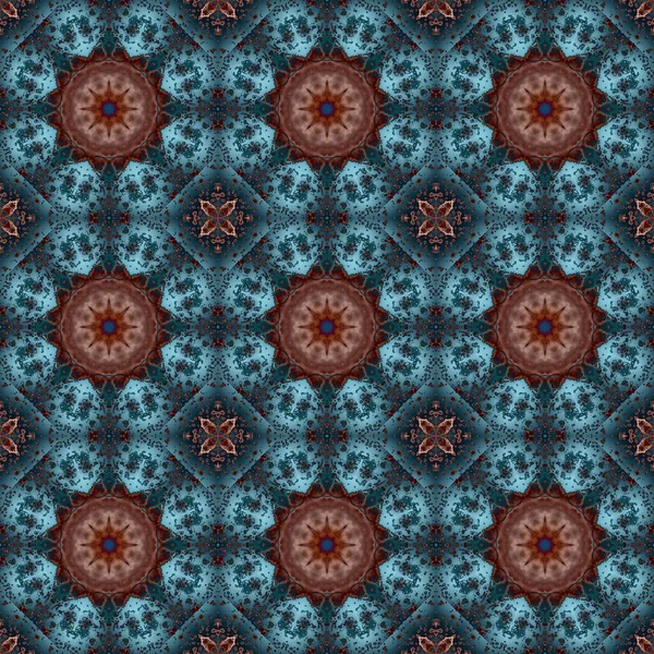 Seamless Pattern Geometric Pattern Printing Decoration Kaleidoscope Texture —  Fotos de Stock