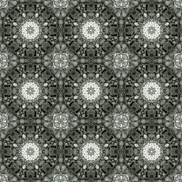 Seamless Pattern Geometric Pattern Printing Decoration Kaleidoscope Texture — Foto Stock