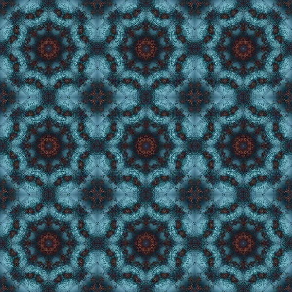 Seamless Pattern Geometric Pattern Printing Decoration Kaleidoscope Texture — Stok fotoğraf
