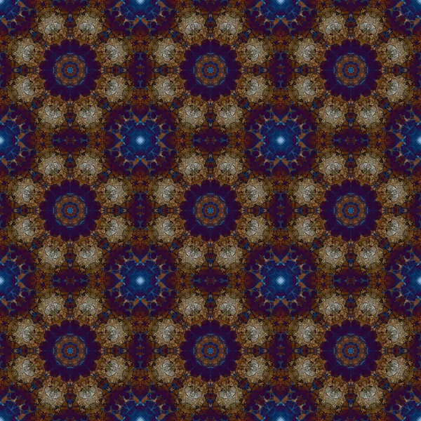 Seamless Pattern Geometric Pattern Printing Decoration Kaleidoscope Texture — Stock Fotó